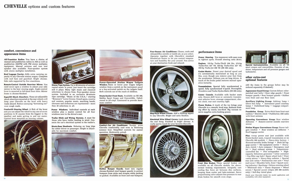 1967 Chev Chevelle Brochure Page 4